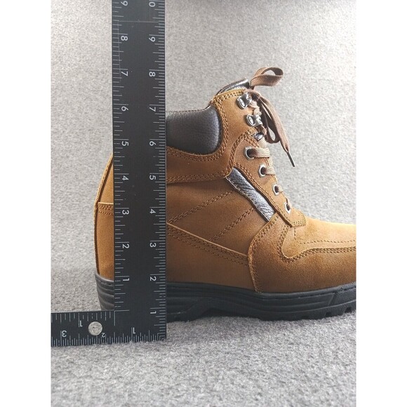 CALDEN K881803 - 5.2 Inches Elevator Height Increase Nubuck Brown Boots Men 9 - Picture 10 of 16